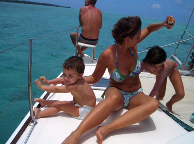 Donatella, Alessandro, Sara e Lorenzo